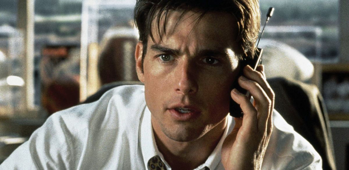 Tom Cruise in Jerry Maguire 