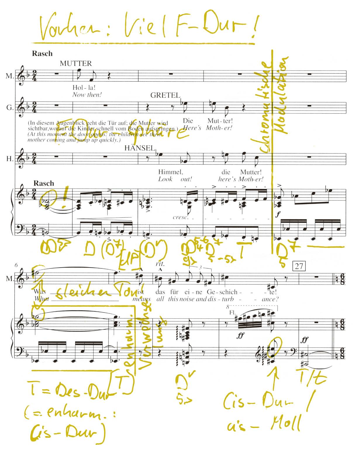 Engelbert Humperdinck Hansel Und Gretel Akt I Beginn Zur Zweiten Szene