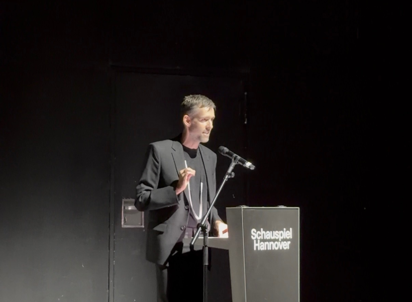 Vasco Boenisch Eröffnungsrede 26/27 | © Schauspiel Hannover