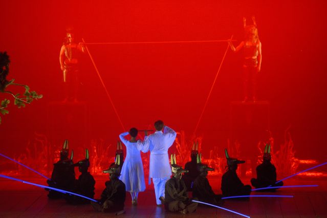Die Zauberflöte | | Eine Szenenimpression aus dem zweiten Aufzug.