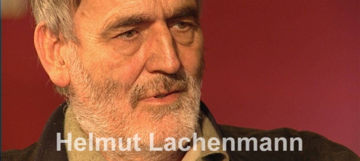 Helmut Lachenmann and Wolfgang Rihm in discussion