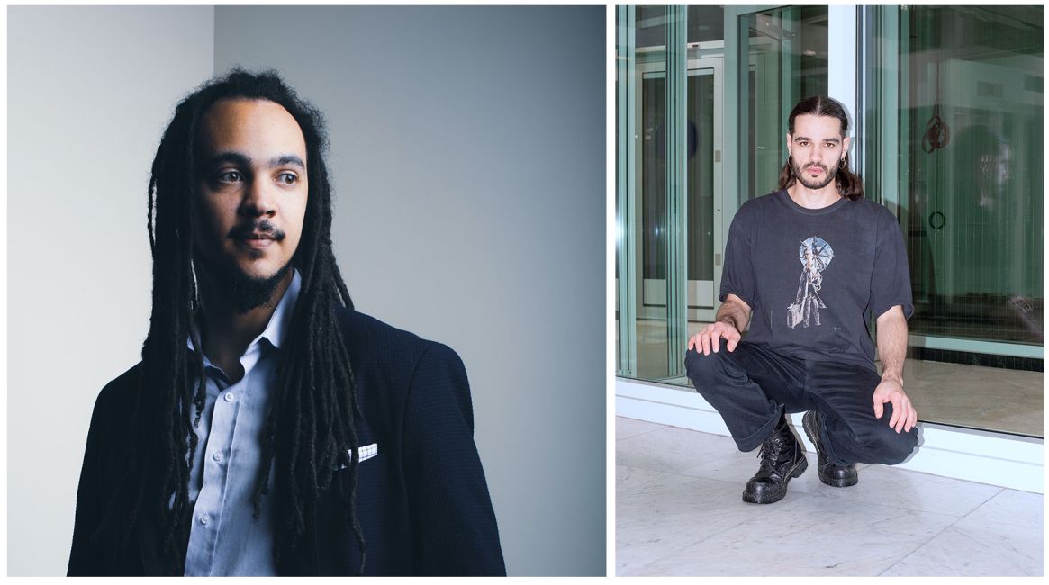 TITLE: Jessie Cox & Pablo Giw
COPYRIGHT: Jessie Cox © Adrien H. Tillmann ; Pablo Giw © Christian Knoerr