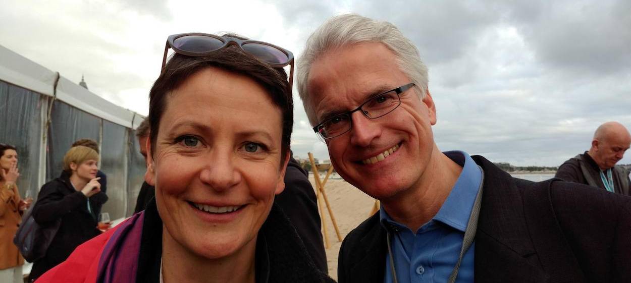 Anja Unger & Björn Jensen, german documentaries representatives in Cannes 2018
