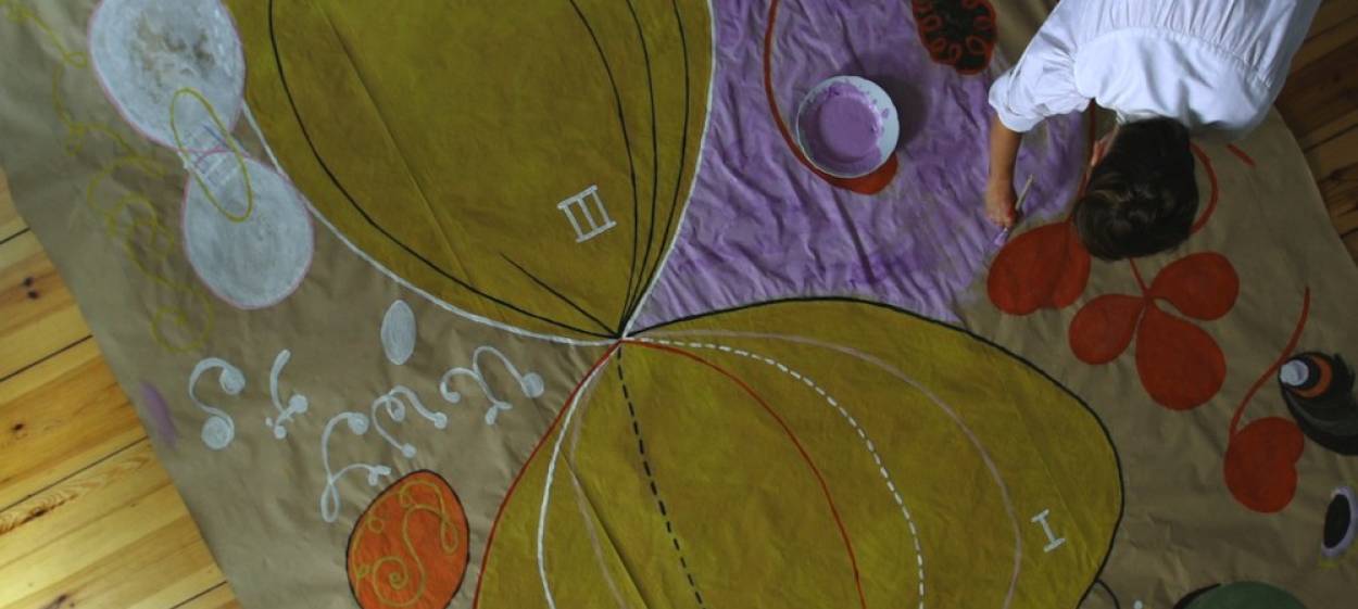 BEYOND THE VISIBLE – HILMA AF KLINT  // © 2018 Ambrosia Film GmbH    BEYOND THE VISIBLE – HILMA AF KLINT