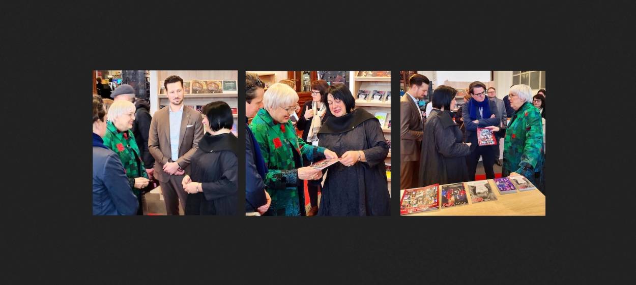 Claudia Roth, Minister of State for Culture and the Media meets