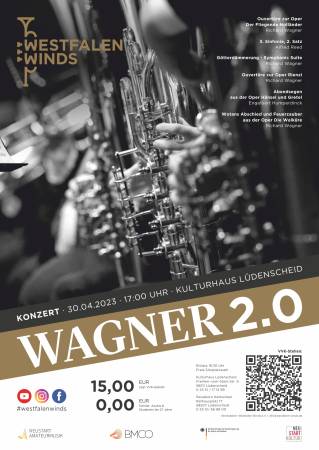 Konzertplakat WAGNER 2.0