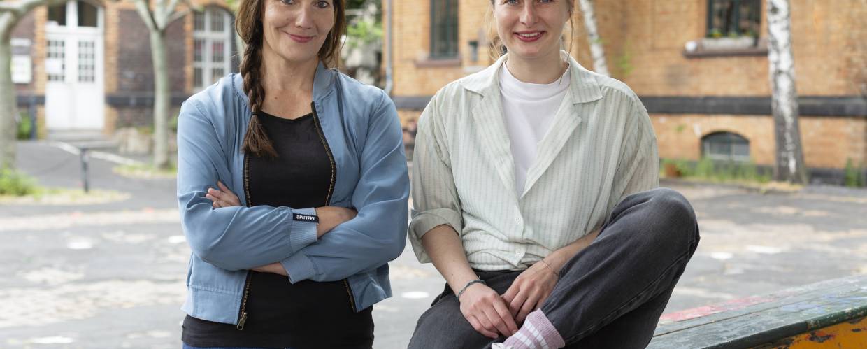 Christina C. Messner und Sandra Reitmeyer // © © Nina Gschlößl // Nina Gschlößl Christina C. Messner und Sandra Reitmeyer