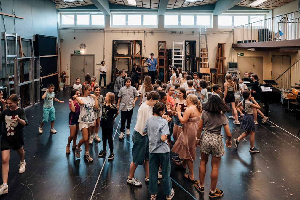 Musiktheatrales Arbeiten miit Kindern und Jugendlichen: Wir entwickeln mit Ihnen gerne Themen und Herangehensweisen © Nancy Jesse