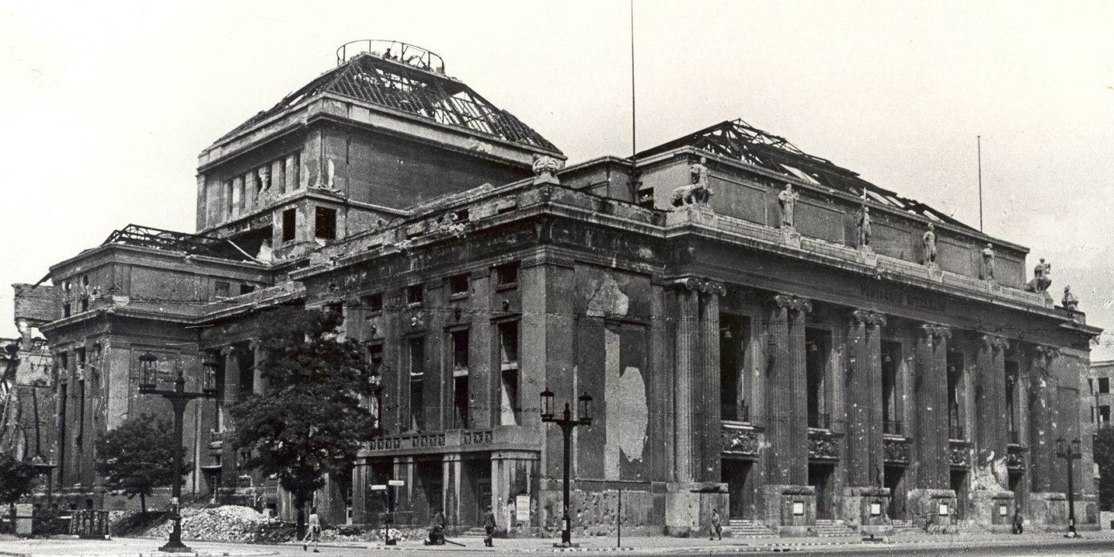 Das zerstörte Opernhaus