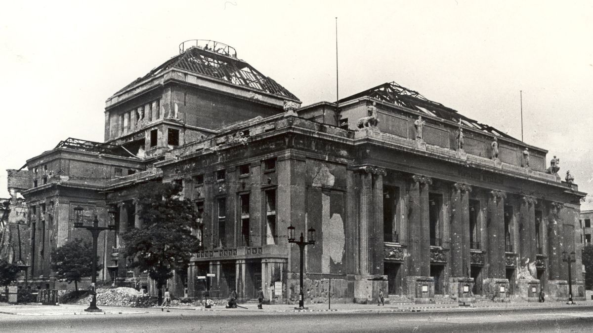 Das zerstörte Opernhaus