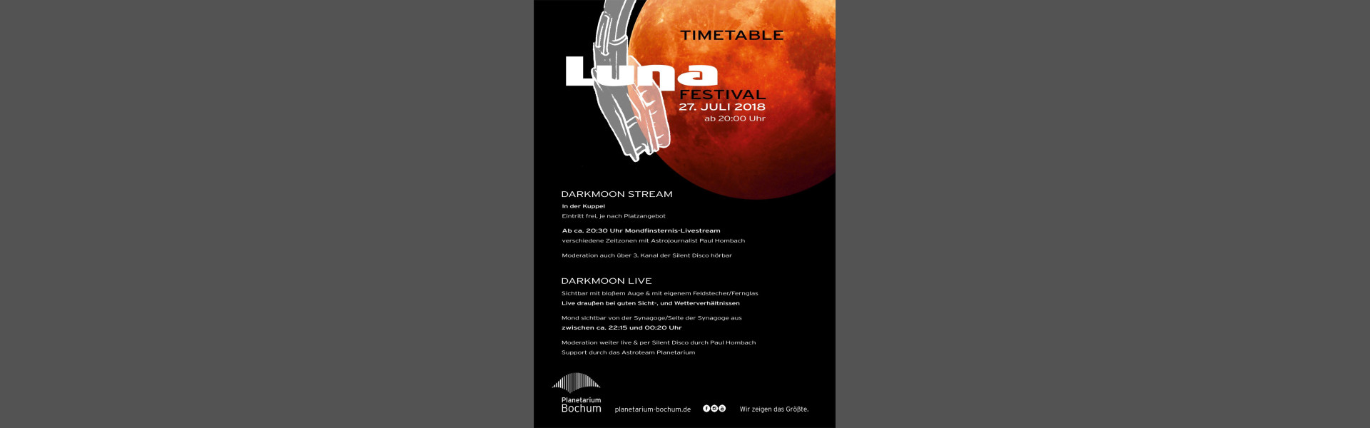 Luna Festival - Timetable
