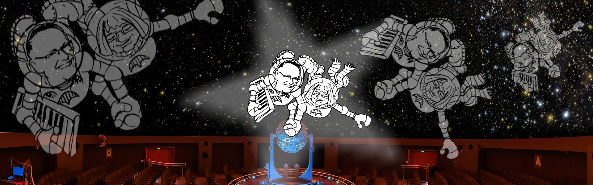 Gemeinsam durch die Galaxis - Podcast Live  // Planetarium Bochum   Gemeinsam durch die Galaxis - Podcast Live
