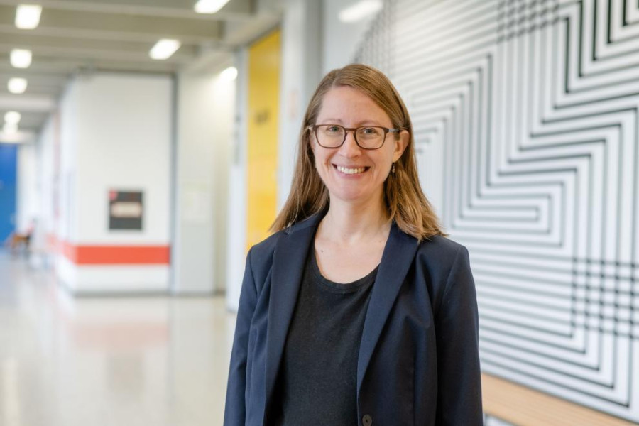 Die Referentin Dr. Elisa Pueschel Vortrag 30.04.25  // Rechte: Ruhr-Universität Bochum / Marquard   Die Referentin Dr. Elisa Pueschel Vortrag 30.04.25