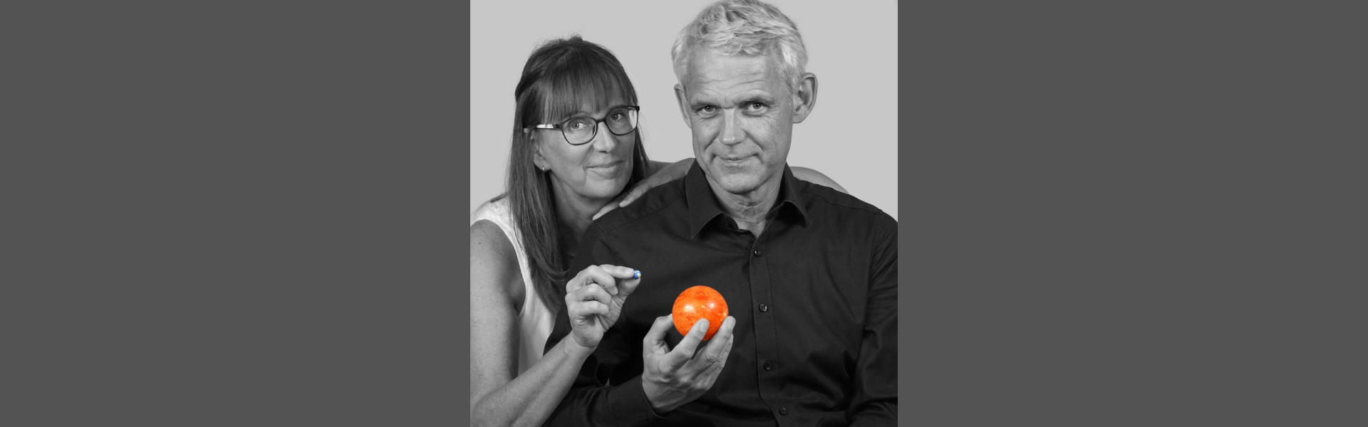 Pressefoto_Dagmar & Heino Falcke SW  // © Michael Klug    Pressefoto_Dagmar & Heino Falcke SW