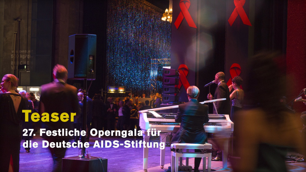 Festliche Operngala für die Deutsche AIDS-Stiftung