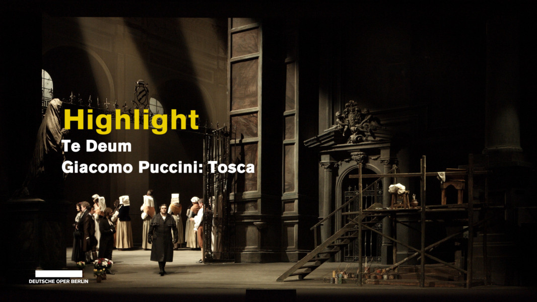 Ivan Inverardi singt „Te Deum“ aus TOSCA - © Ruth Tromboukis Scarpia tritt in die Kirche Sant’Andrea della Valle