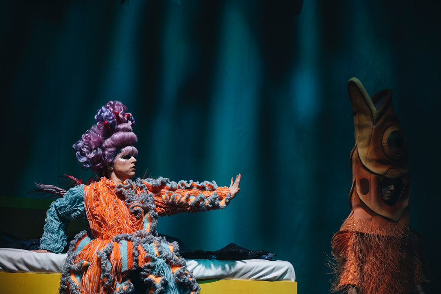 Tintenfischlady -   © Nancy Jesse  Die Tintenfischlady und Herr Puddles treffen aufeinander.