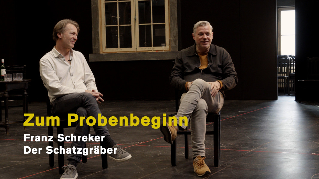 Der Schatzgräber: Zum Probenbeginn - © Ruth Tromboukis Der Schatzgräber: Zum Probenbeginn