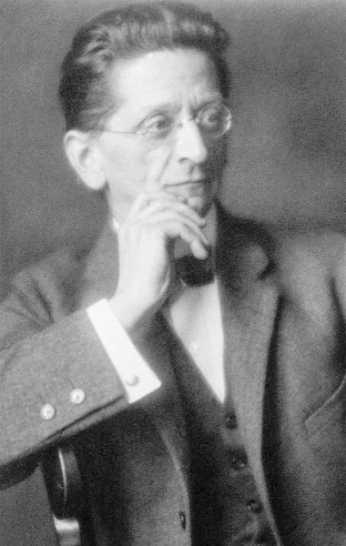 Alexander von Zemlinsky, Porträtaufnahme um 1924.