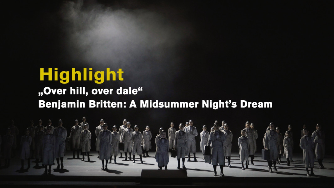 Kinderchor, Junger Chor singen „Over hill, over dale“ aus A MIDSUMMER NIGHT’S DREAM - © Ruth Tromboukis Kinderchor, Junger Chor singen „Over hill, over dale“ aus A MIDSUMMER NIGHT’S DREAM