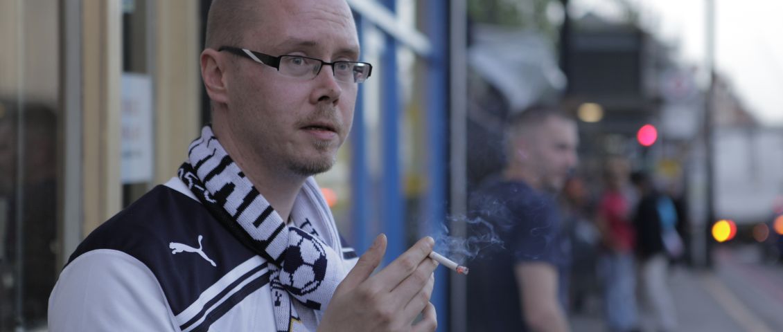 Mikko smoking