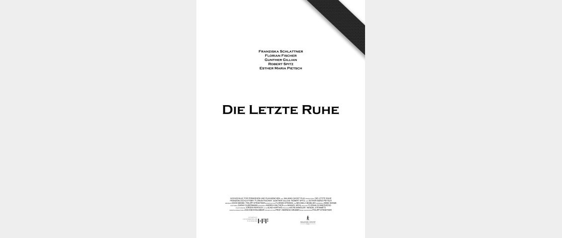 Die letzte Ruhe - Filmplakat