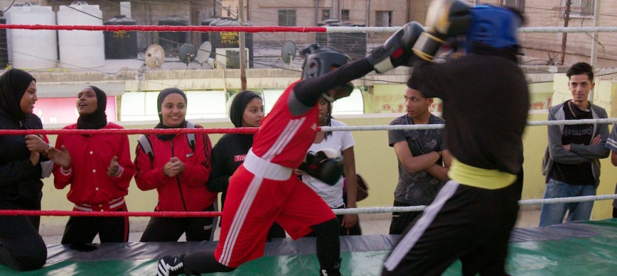 Hijab and Boxing-Gloves