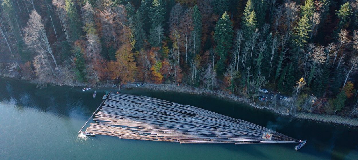 The Log Rafters of Lake Aegeri