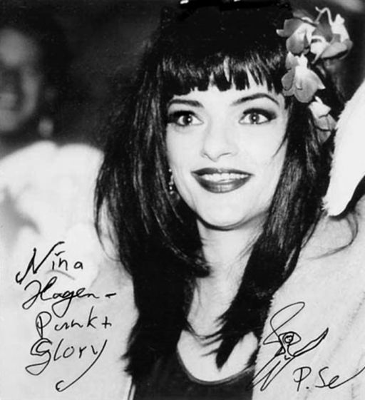 NINA HAGEN - PUNK+GLORY  // © 1999 Peter Sempel    NINA HAGEN - PUNK+GLORY