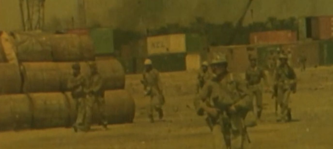 IRAK vs IRAN  the first Gulf war CCW footage