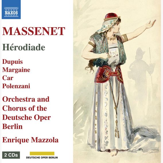Das Cover der CD-Box von Massenets Herodiade