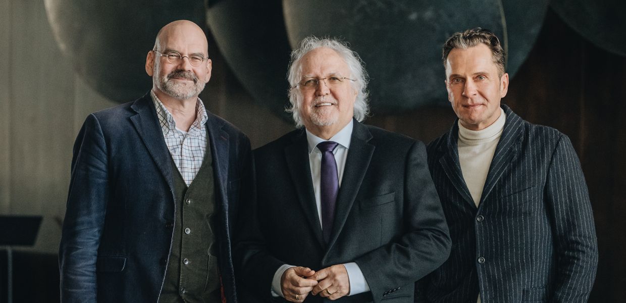 Christoph Seuferle, Sir Donald Runnicles und Thomas Fehrle  Christoph Seuferle, Sir Donald Runnicles und Thomas Fehrle