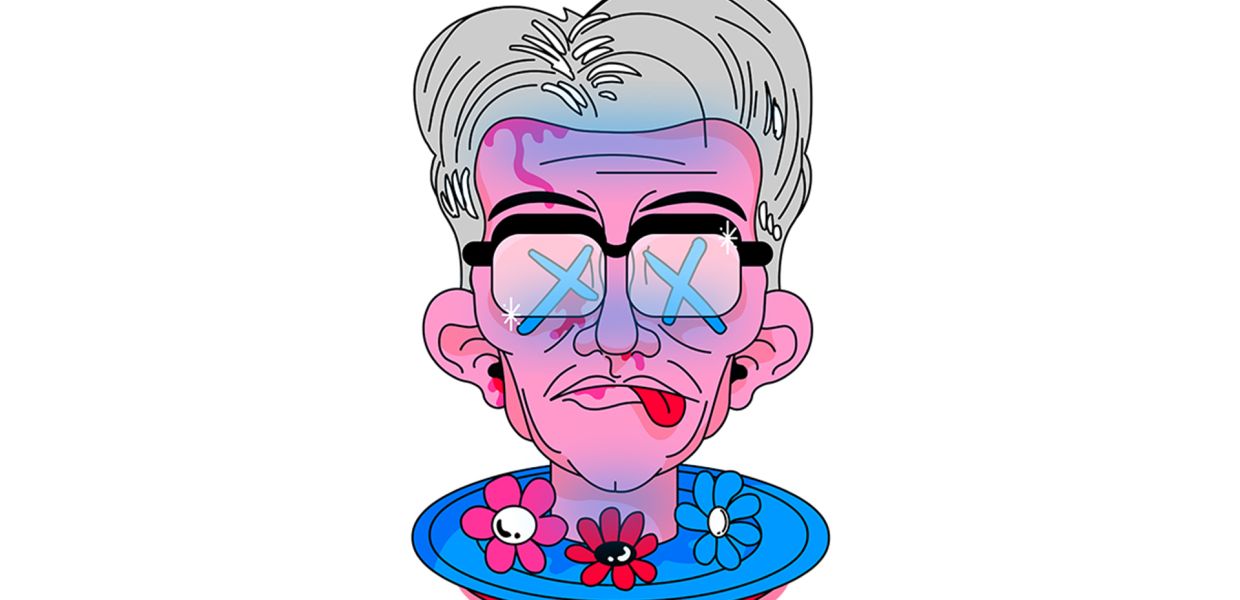 Das Requisit: Jochanaans Kopf © Friederike Hantel  Das Requisit: Jochanaans Kopf © Friederike Hantel