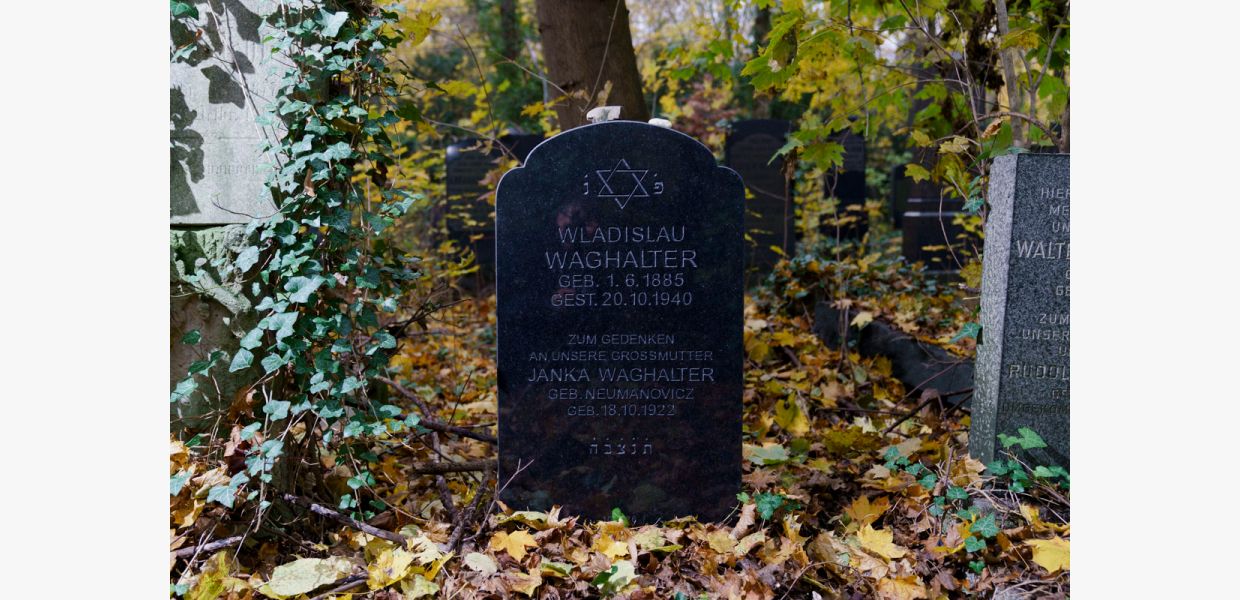 Das Grab Wladyslaw Waghalters