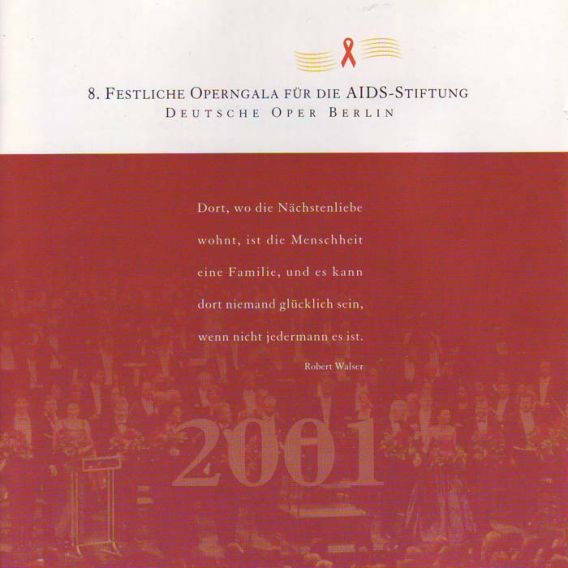 8. Festliche Operngala für die Deutsche AIDS-Stiftung
