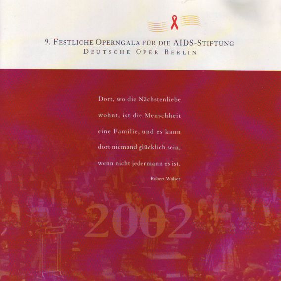 9. Festliche Operngala für die Deutsche AIDS-Stiftung