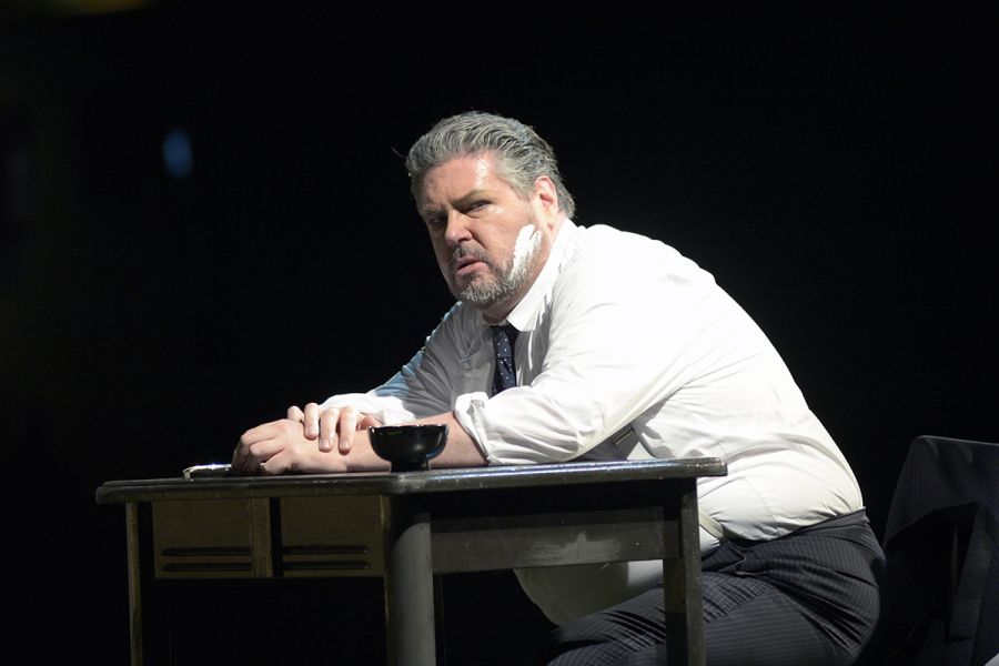 Stephen Gould als Canio in PAGLIACCI © Bettina Stöß Stephen Gould als Canio in PAGLIACCI © Bettina Stöß