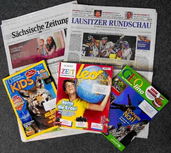 Zeitungen und Zeitschriften // 2014 / Brigitte-Reimann-Stadtbibliothek Hoyerswerda