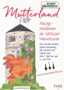 Cartoon zur Ausstellung // © 2021 / Sabine Euler