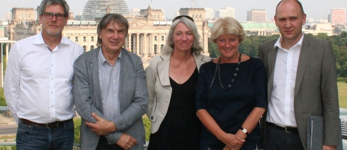 Kulturstaatsministerin Grütters mit AG DOK-Vorständen © 2014, AG DOK