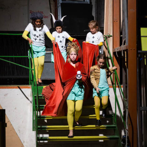© Stephan Bögel Kinder des Kinderclubs der Deutschen Oper Berlin