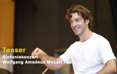 Lorenzo Viotti zum Sinfoniekonzert mit Mozart und Mahler