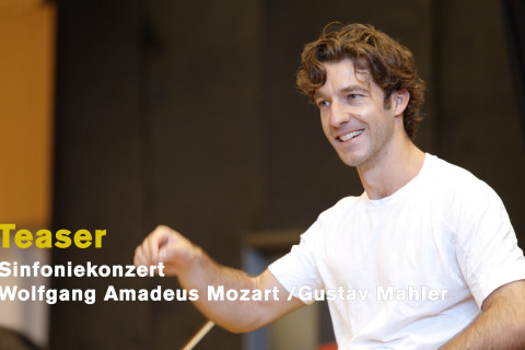 Lorenzo Viotti zum Sinfoniekonzert mit Mozart und Mahler