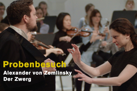 Probenbesuch: Der Zwerg Probenbesuch: Der Zwerg