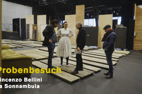 Probenbesuch: La Sonnambula Probenbesuch: La Sonnambula