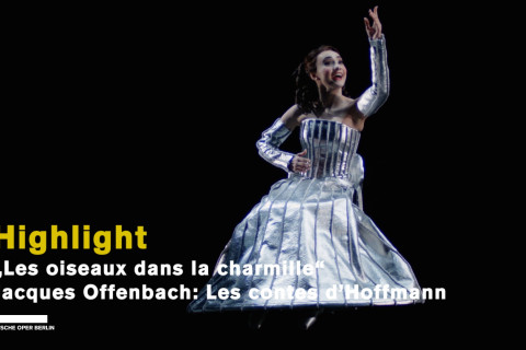 Cristina Pasaroiu singt „Les oiseaux dans la charmille" aus Les contes d’Hoffmann Cristina Pasaroiu singt „Les oiseaux dans la charmille" aus Les contes d’Hoffmann