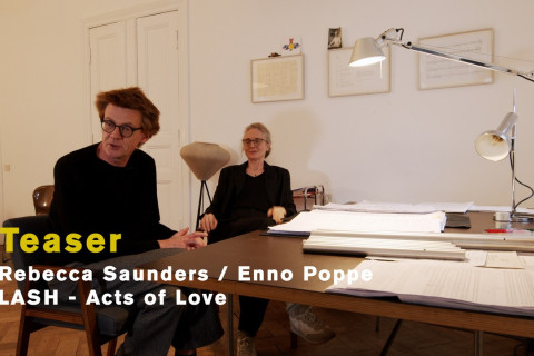 Lash: Rebecca Saunders und Enno Poppe im Gespräch Lash: Rebecca Saunders und Enno Poppe im Gespräch