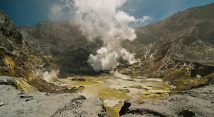 Volcanoes in New Zealand