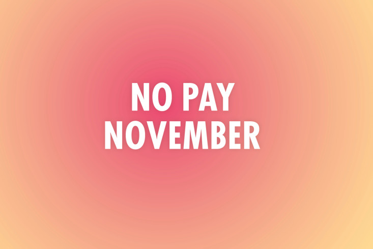 No pay November