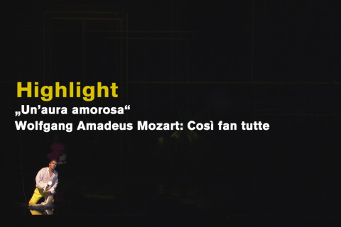 Paolo Fanale singt „Un’aura amorosa“ aus COSI FAN TUTTE